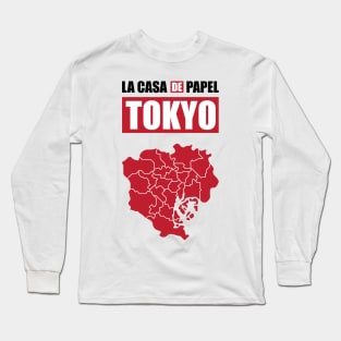 Tokyo Paper House Design Long Sleeve T-Shirt